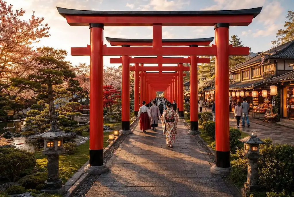 Gerbang Torii Gate The Hanami Rivera
